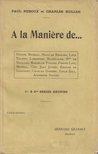 Paul Reboux, Charles Muller - A la Maniére de... [antikvár]
