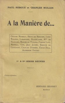 Paul Reboux, Charles Muller - A la Maniére de... [antikvár]