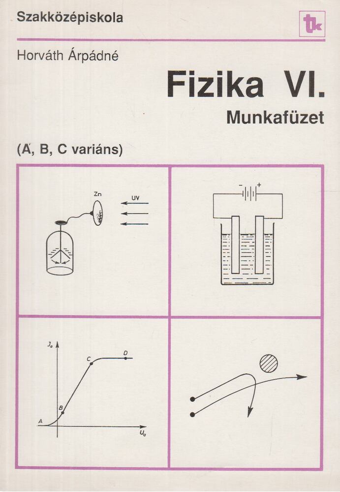 Horváth Árpádné - Fizika VI. Munkafüzet [antikvár]