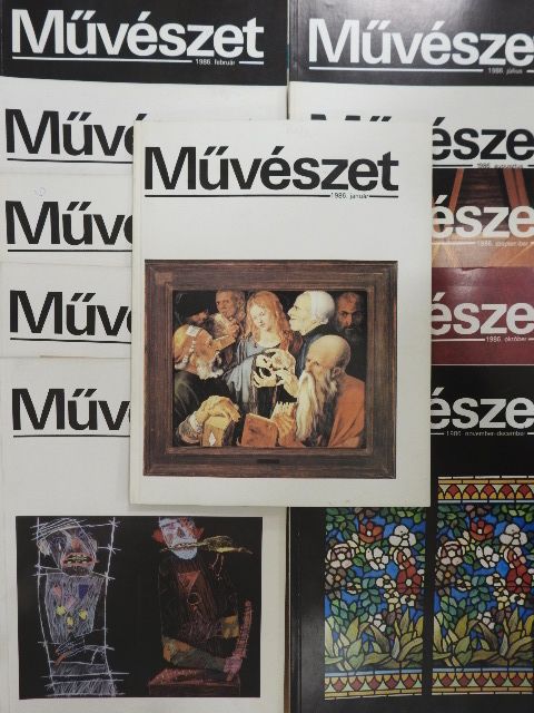 Dömötör János - Művészet 1986. január-december [antikvár]