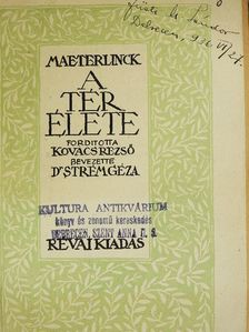 Maeterlinck - A tér élete [antikvár]