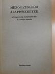 Németh Mátyás - Mezőgazdasági alapismeretek  [antikvár]