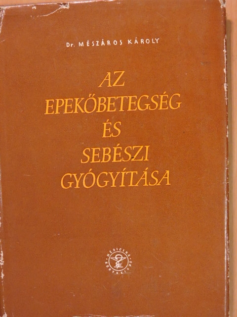 Dr. Mészáros Károly - Az epekőbetegség és sebészi gyógyítása [antikvár]