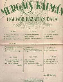 MURGÁCS KÁLMÁN - Murgács Kálmán legujabb hazafias dalai [antikvár]