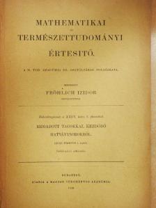 Reisz Frigyes - Megadott tagokkal kezdődő hatványsorokról [antikvár]