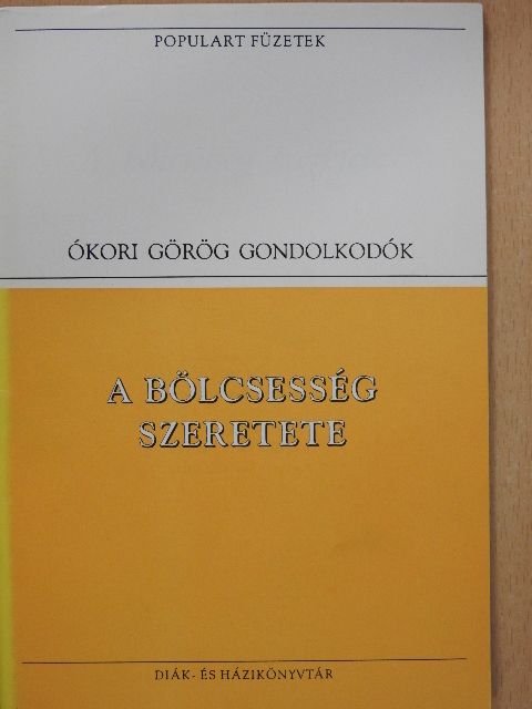 Arisztotelész - A bölcsesség szeretete [antikvár]