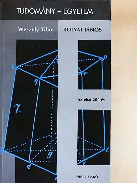 Weszely Tibor - Bolyai János [antikvár]