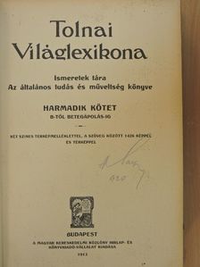 Tolnai Világlexikona III. (töredék) [antikvár]