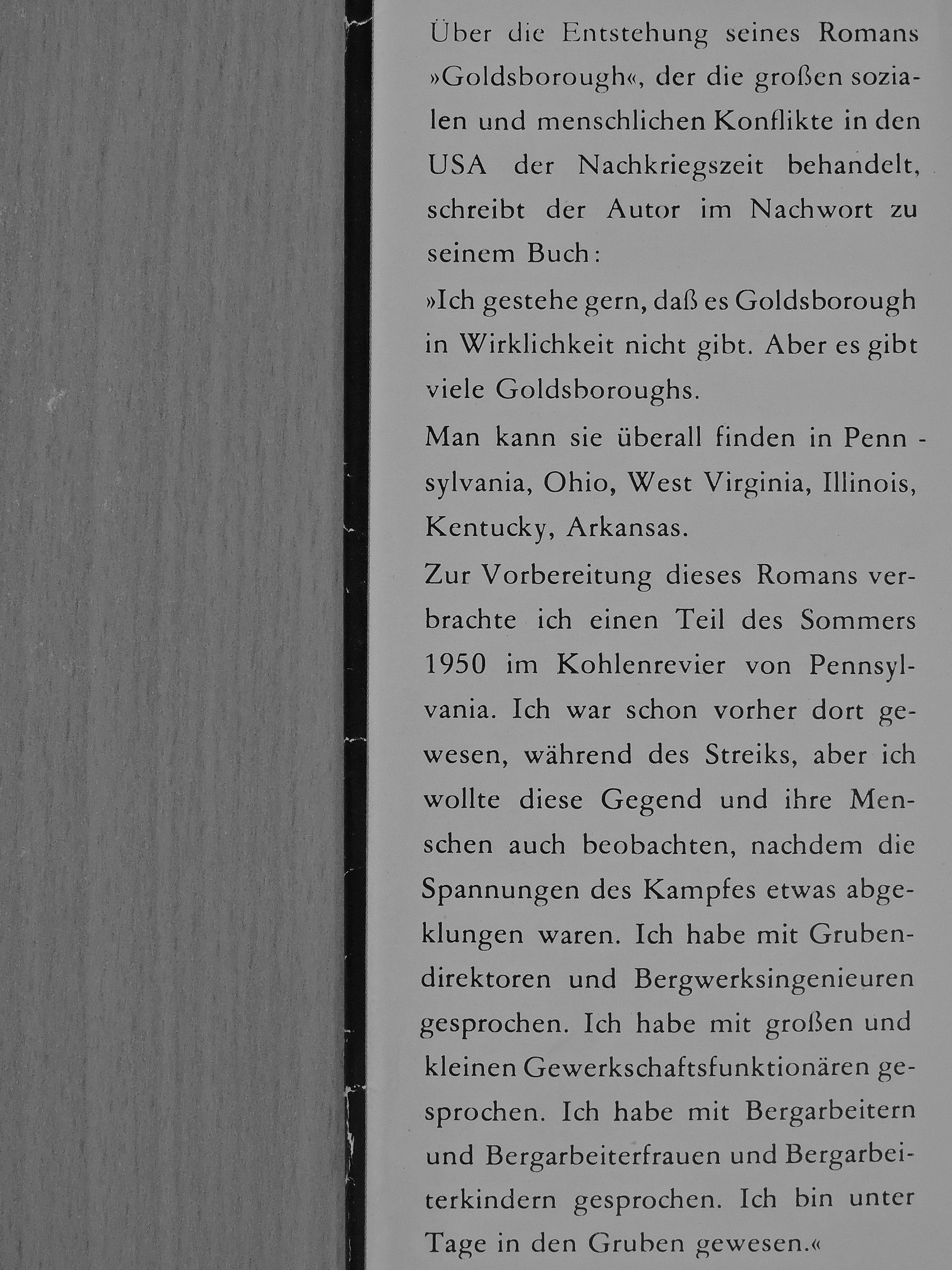 Stefan Heym - Goldsborough oder Die Liebe der miss Kennedy [antikvár]