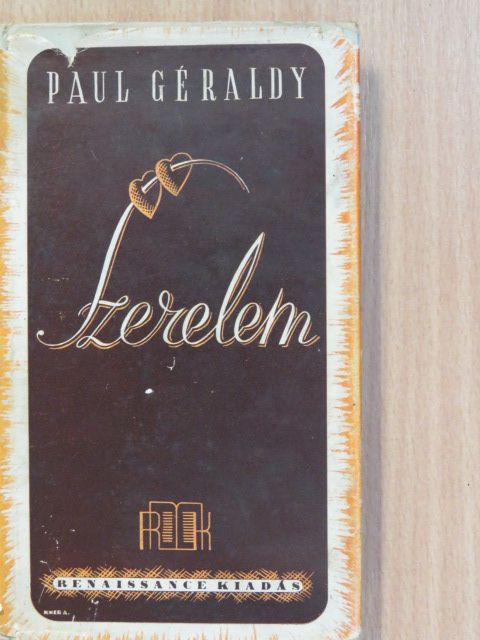 Paul Géraldy - Szerelem [antikvár]