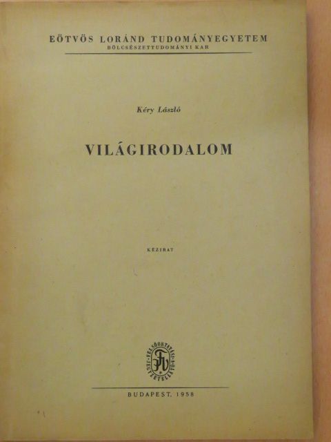 Kéry László - Világirodalom [antikvár]