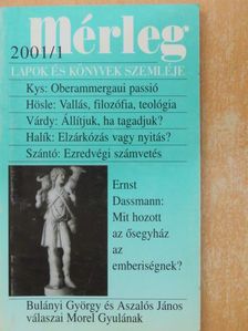 Aszalós J. - Mérleg 2001/1. [antikvár]