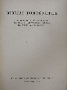 Bibliai történetek [antikvár]