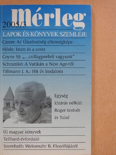 George Coyne - Mérleg 2005/3. [antikvár]