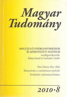CSÁNYI VILMOS - Magyar Tudomány 2010/8. [antikvár]