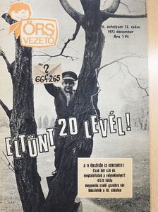 Horváth Mihály - Őrsvezető 1972. december [antikvár]