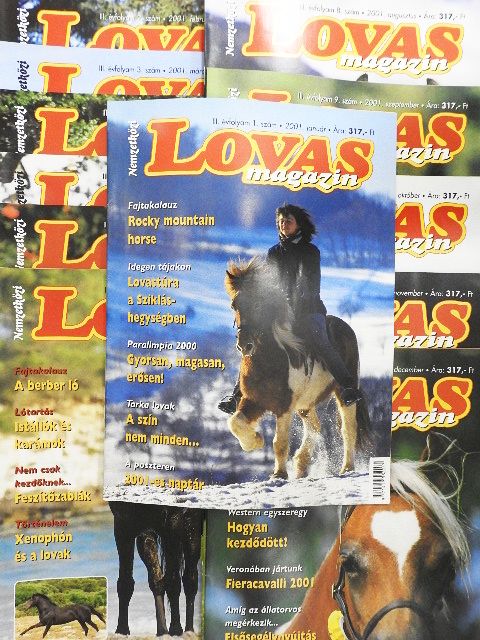 Axel Graser - Nemzetközi Lovas Magazin 2001. január-december [antikvár]