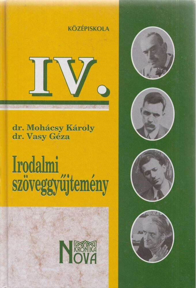 Irodalmi szöveggyűjtemény IV. [antikvár]