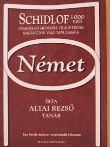 Altai Rezső - Schidlof gyakorlati módszere - Német [antikvár]