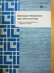 B. Verhoeven - Drainage Principles and Applications IV. [antikvár]