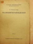 Dr. Szakolczai György - Állóeszközgazdálkodás [antikvár]