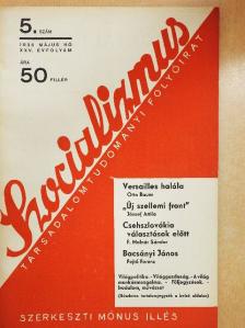 Ascher László - Szocializmus 1935. május [antikvár]