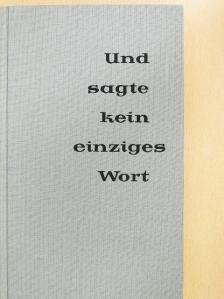 Heinrich Böll - Und sagte kein einziges Wort [antikvár]
