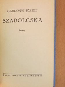 Gárdonyi József - Szabolcska [antikvár]