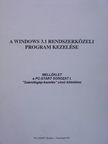 A Windows 3.1 rendszerközeli program kezelése [antikvár]