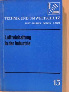 Gerhard Dietrich - Luftreinhaltung in der Industrie [antikvár]