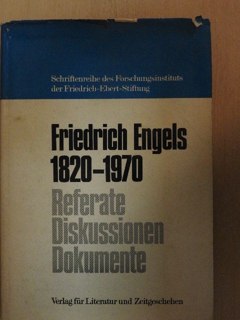 Emile Bottigelli - Friedrich Engels 1820-1970 [antikvár]