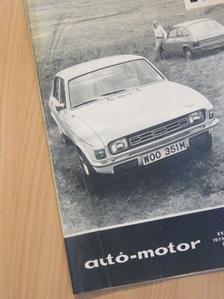 Dékán György - Autó-Motor 1973. december 6. [antikvár]