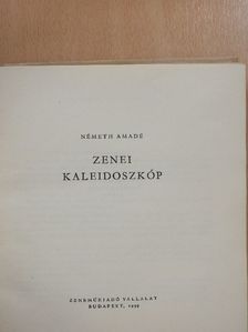 Németh Amadé - Zenei kaleidoszkóp (dedikált példány) [antikvár]