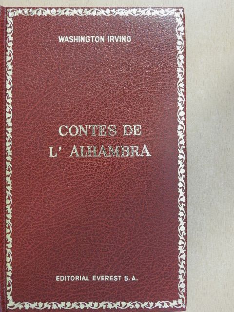 Washington Irving - Contes de L'Alhambra [antikvár]