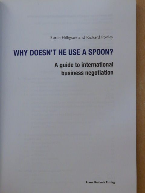 Richard Pooley - Why doesn't he use a spoon? [antikvár]