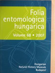 B. Kolics - Folia Entomologica Hungarica 2007. [antikvár]