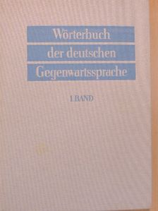 G. Kempcke - Wörterbuch der deutschen Gegenwartssprache 1. [antikvár]