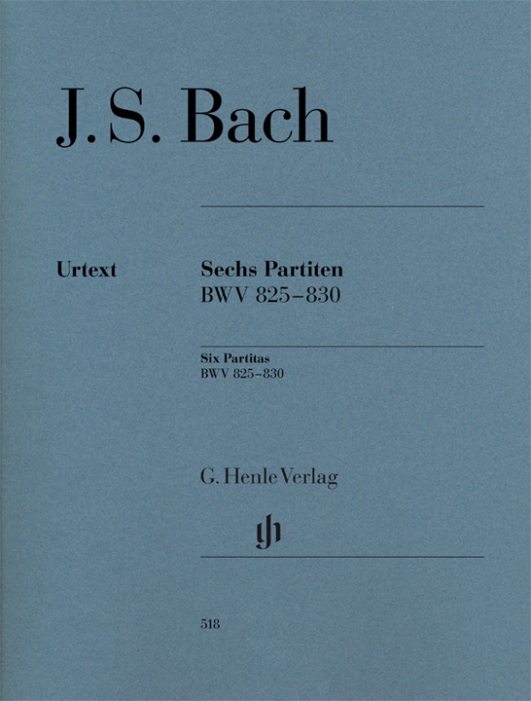 J. S. Bach - SECHS PARTITEN BWV 825-830 (U. SCHNEIDER / FINGERSATZ: WILLIAM YOUN)