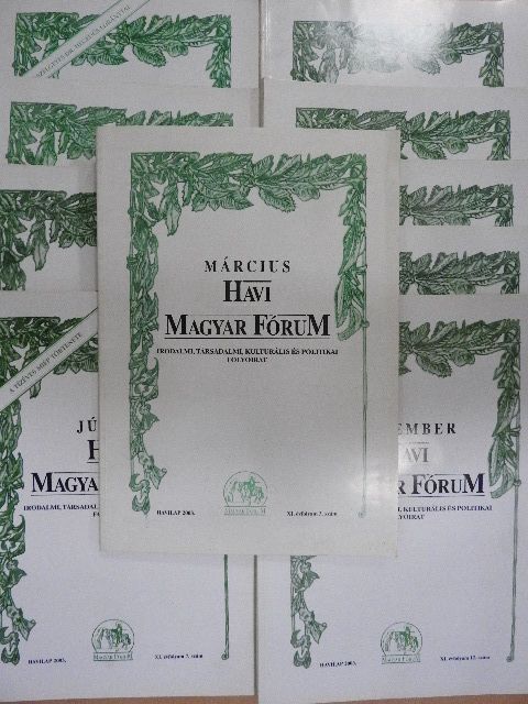 Havi Magyar Fórum 2003. (nem teljes évfolyam) [antikvár]