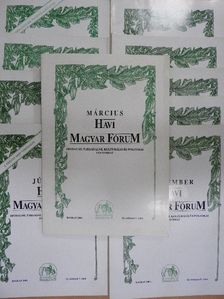 Havi Magyar Fórum 2003. (nem teljes évfolyam) [antikvár]