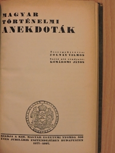 Magyar történelmi anekdoták [antikvár]