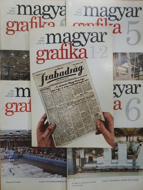 Horváth Géza - Magyar Grafika 1985/1-6. [antikvár]