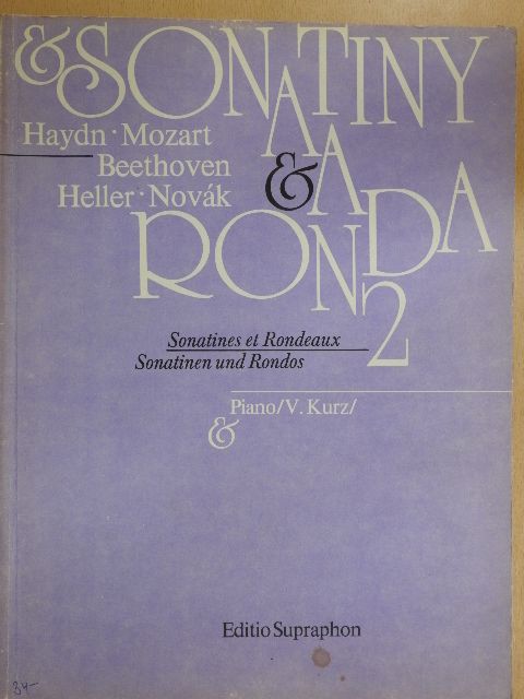 Joseph Haydn - Sonatiny a Ronda 2 [antikvár]