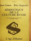Boris Ouspenski - Sémiotique de la Culture Russe [antikvár]