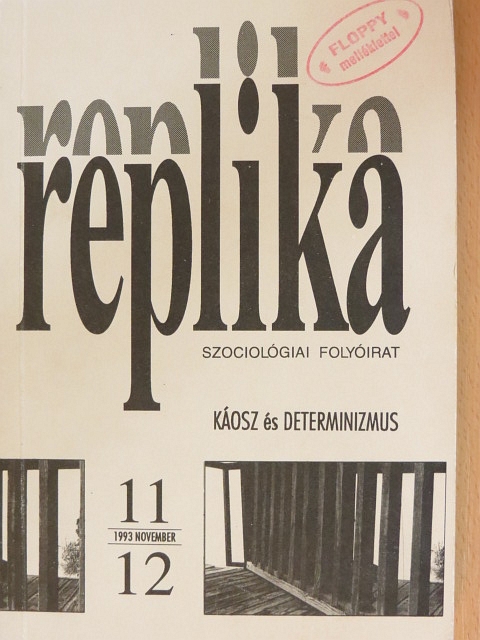Balázs Péter - Replika 1993. november [antikvár]