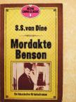 S. S. Van Dine - Mordakte Benson [antikvár]