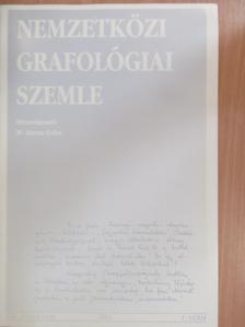 Beiczer Éva - Nemzetközi Grafológiai Szemle 2001/1. [antikvár]