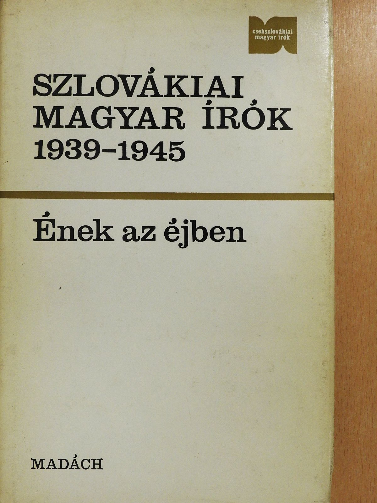 Arany A. László - Ének az éjben (dedikált példány) [antikvár]