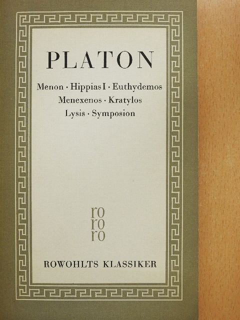 Platon - Platon Sämtliche Werke 2 [antikvár]