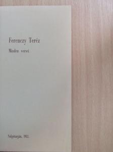 Ferenczy Teréz - Ferenczy Teréz minden versei [antikvár]